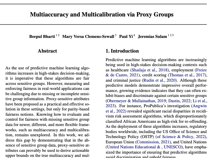 Multiaccuracy and Multicalibration via Proxy Groups